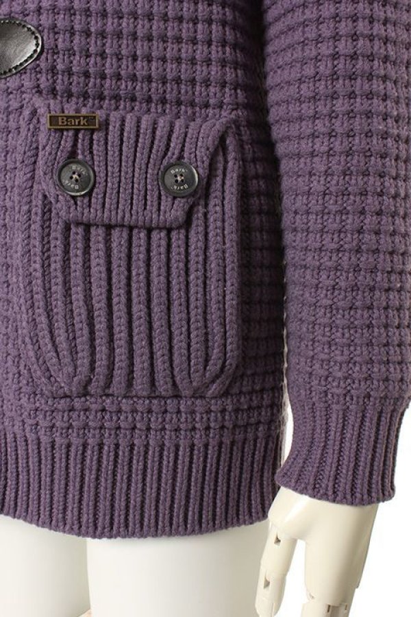 画像5: 【 50%OFF セール99,550円→49,775円】 BARK バーク FADE DYED SHORT DUFFLE COAT{-ADA} (5)