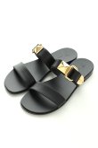 画像1: {SOLD}GIUSEPPE ZANOTTI ジュゼッペザノッティ GZM FLAT SANDAL ZAK 10{81.0042BI010010-999-AHS} (1)