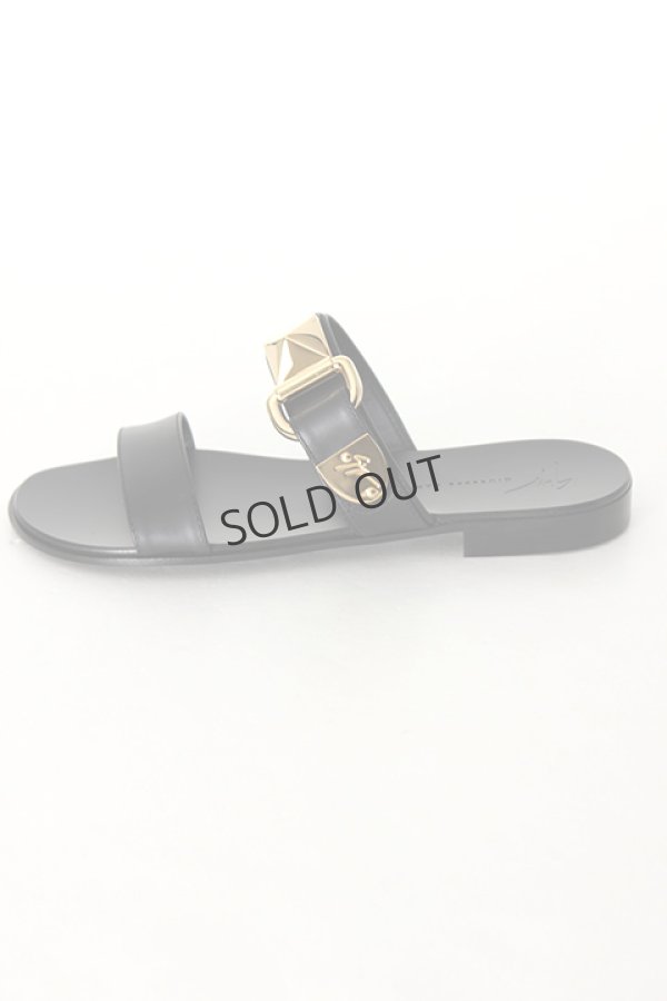 画像2: {SOLD}GIUSEPPE ZANOTTI ジュゼッペザノッティ GZM FLAT SANDAL ZAK 10{81.0042BI010010-999-AHS} (2)