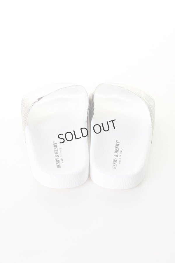 画像4: {SOLD}HENRY&HENRY｜ヘンリーアンドヘンリー 180 LIZARD シャワーサンダル{-AIS} (4)