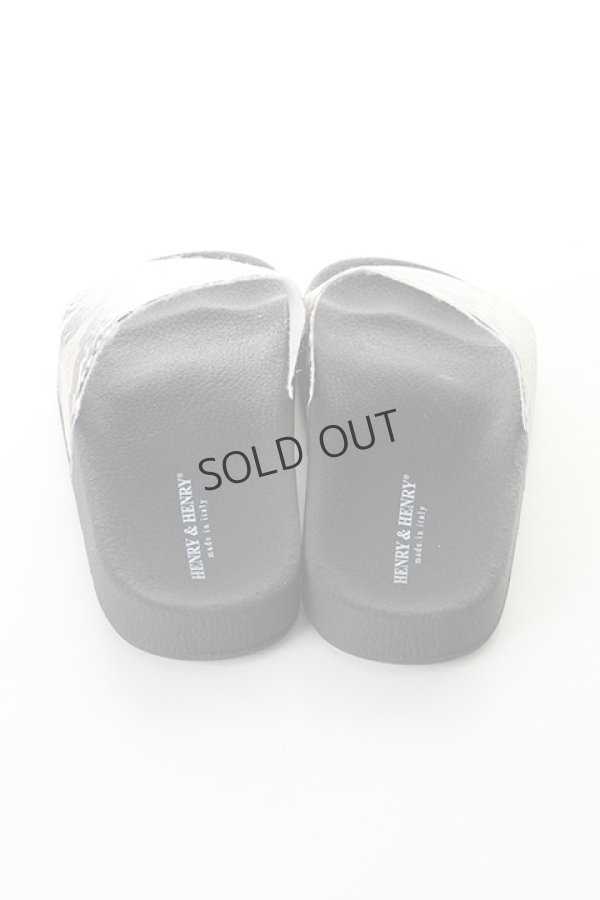 画像4: {SOLD}HENRY&HENRY|ヘンリーアンドヘンリー 180 LIZARD シャワーサンダル{-AIS} (4)