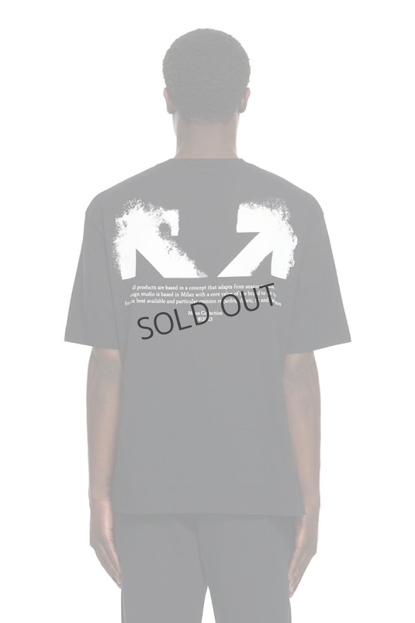 画像1: {SOLD}Off-white オフホワイト Half Arrow Skate T-shirt{44MAA120S26J008001-BFS} (1)