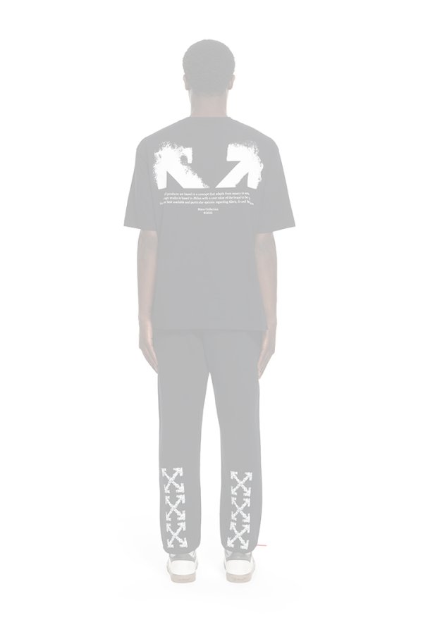 画像6:   Off-white オフホワイト Half Arrow Skate T-shirt{44MAA120S26J008001-BFS} (6)