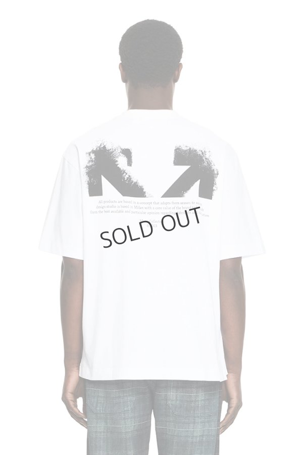 画像1: {SOLD}Off-white オフホワイト Half Arrow Skate T-shirt{44MAA120S26J008100-BFS} (1)