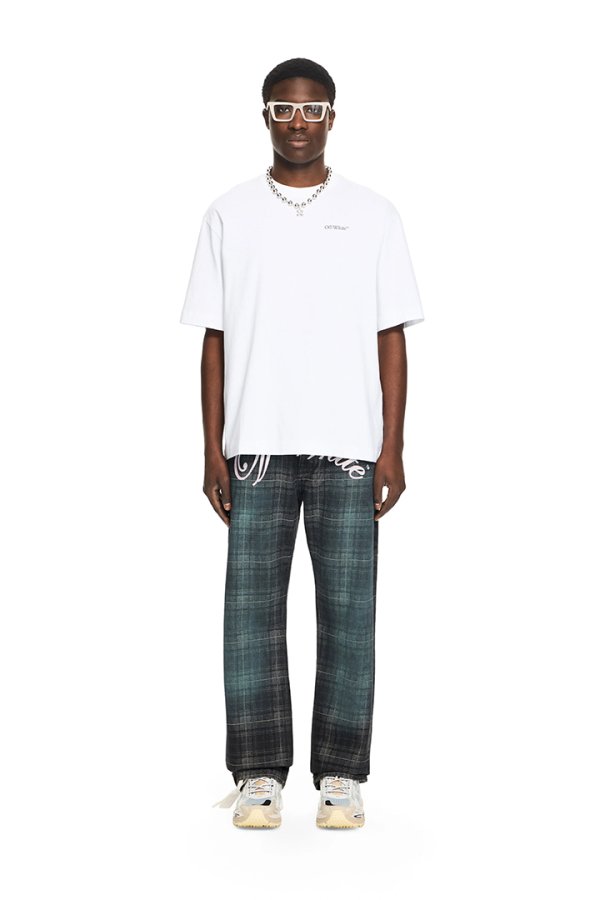 画像2: Off-white オフホワイト Half Arrow Skate T-shirt{44MAA120S26J008100-BFS} (2)