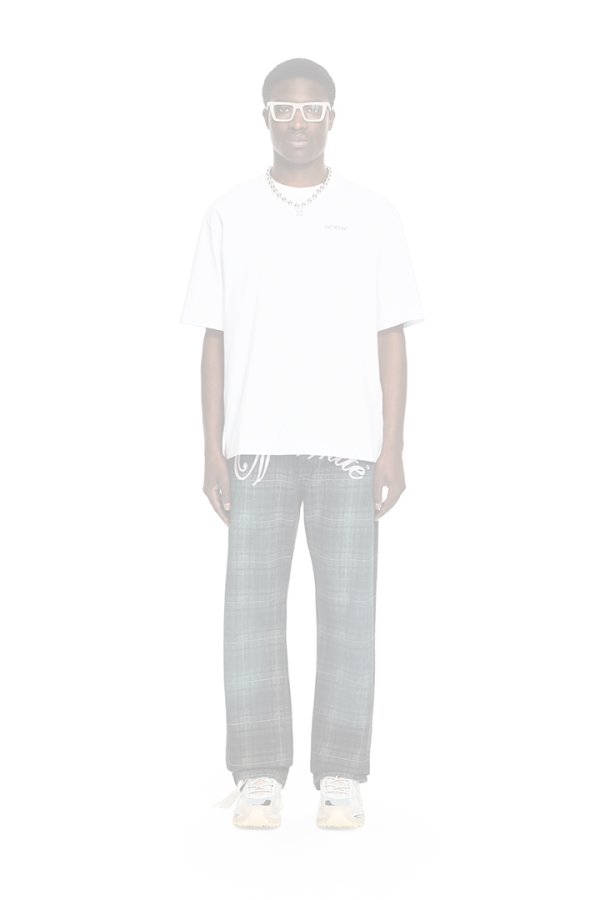 画像2:   Off-white オフホワイト Half Arrow Skate T-shirt{44MAA120S26J008100-BFS} (2)
