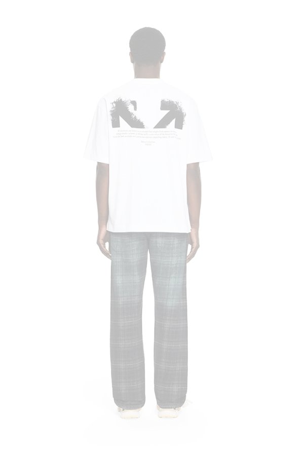 画像6:   Off-white オフホワイト Half Arrow Skate T-shirt{44MAA120S26J008100-BFS} (6)