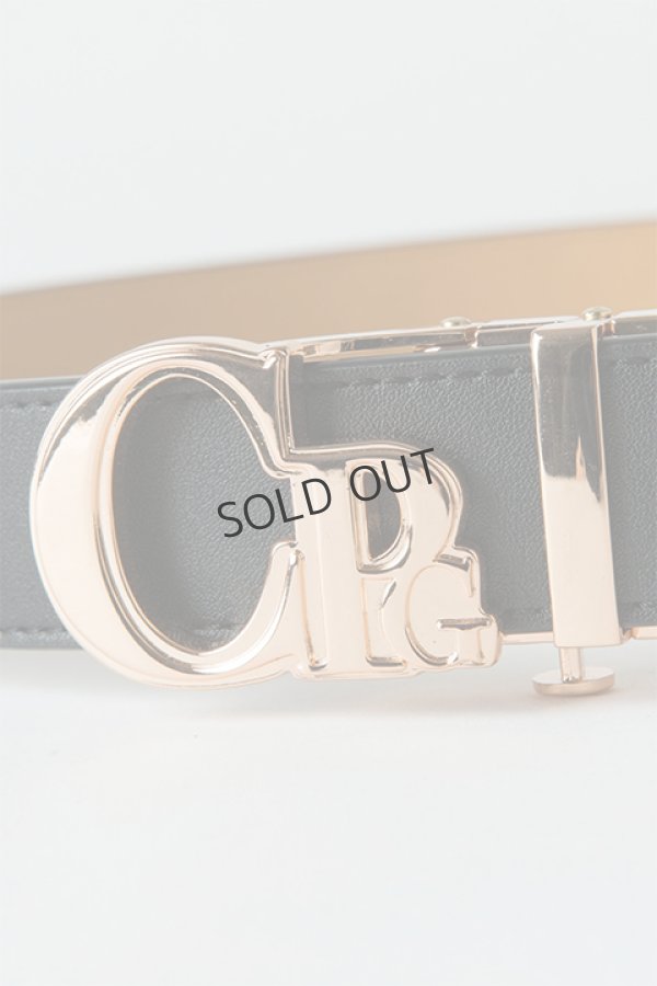 画像2: {SOLD}CPG GOLF シーピージーゴルフ SLIDE LOCK CPG LOGO BELT{-BDS} (2)