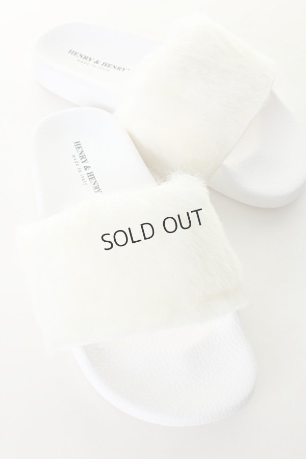 画像5: {SOLD}HENRY&HENRY|ヘンリーアンドヘンリー 180 MINK SYNTH シャワーサンダル{-AIS} (5)