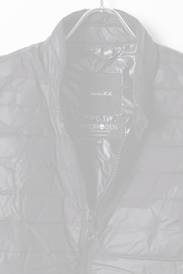 画像4:   HYDROGEN FRANK×DUVETICA ハイドロゲンフランク×デュベティカ GOLF VEST HYDROGEN BY DUVETICA{468-70611001-155-AHA} (4)