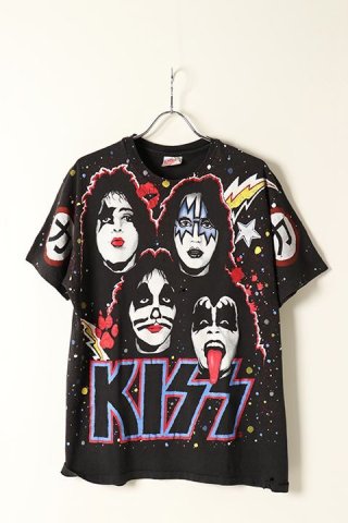 KISS OVP MEMBER FACE Tシャツ！力　TEE HANES XL 70726f647563742f34373230342d62