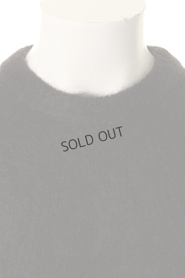 画像4: {SOLD}SAINT LAURENT PARIS サンローランパリ クルーネックセーター（ウール＆モヘア）{-AGA} (4)