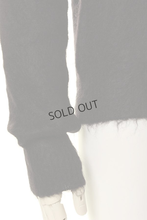 画像5: {SOLD}SAINT LAURENT PARIS サンローランパリ クルーネックセーター（ウール＆モヘア）{-AGA} (5)