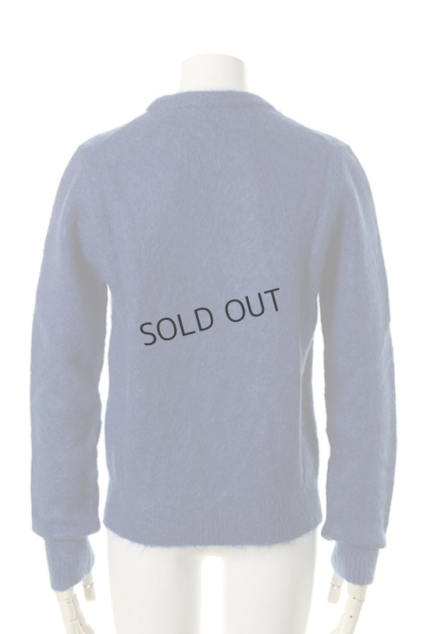 画像2: {SOLD}SAINT LAURENT PARIS サンローランパリ クルーネックセーター（ウール＆モヘア）{-AGA} (2)