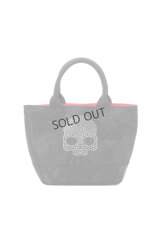 画像1: {SOLD}HYDROGEN ハイドロゲン SKULL STUDS MINI TOTE BAG{482-10080013-155-AIA} (1)