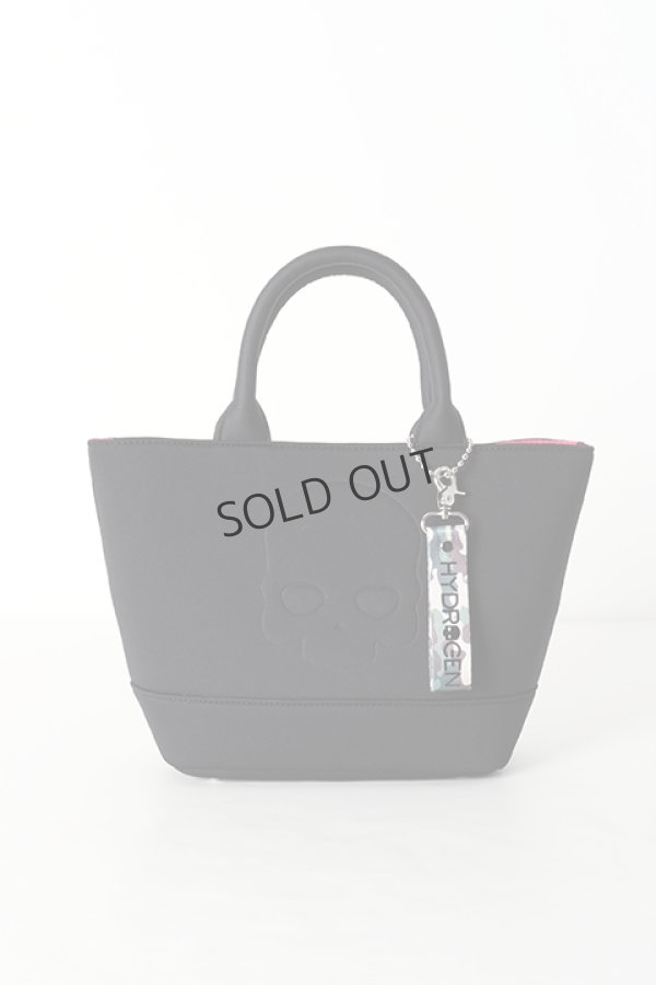 画像4: {SOLD}HYDROGEN ハイドロゲン CHARM SKULL MINI TOTE BAG{482-20080018-150-BJS} (4)