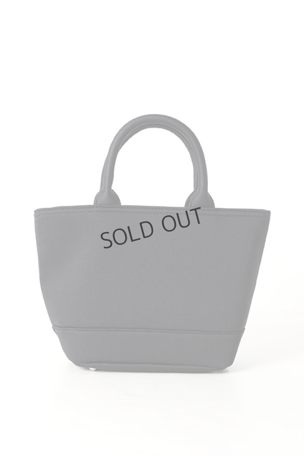 画像2: {SOLD}HYDROGEN ハイドロゲン CHARM SKULL MINI TOTE BAG{482-20080019-150-BJS} (2)