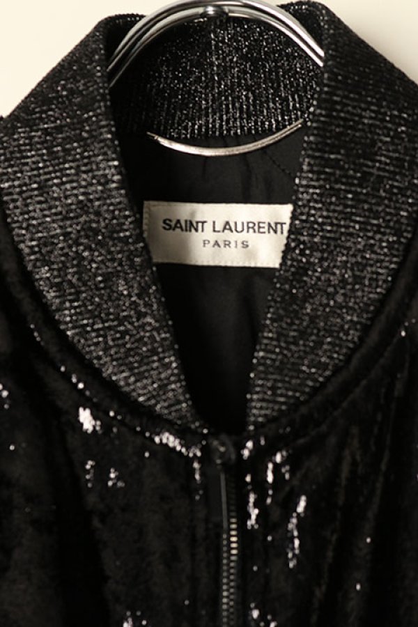 画像2: 【 30%OFF セール253,000円→177,100円】 SAINT LAURENT PARIS サンローランパリ ブルゾン{-BDS} (2)