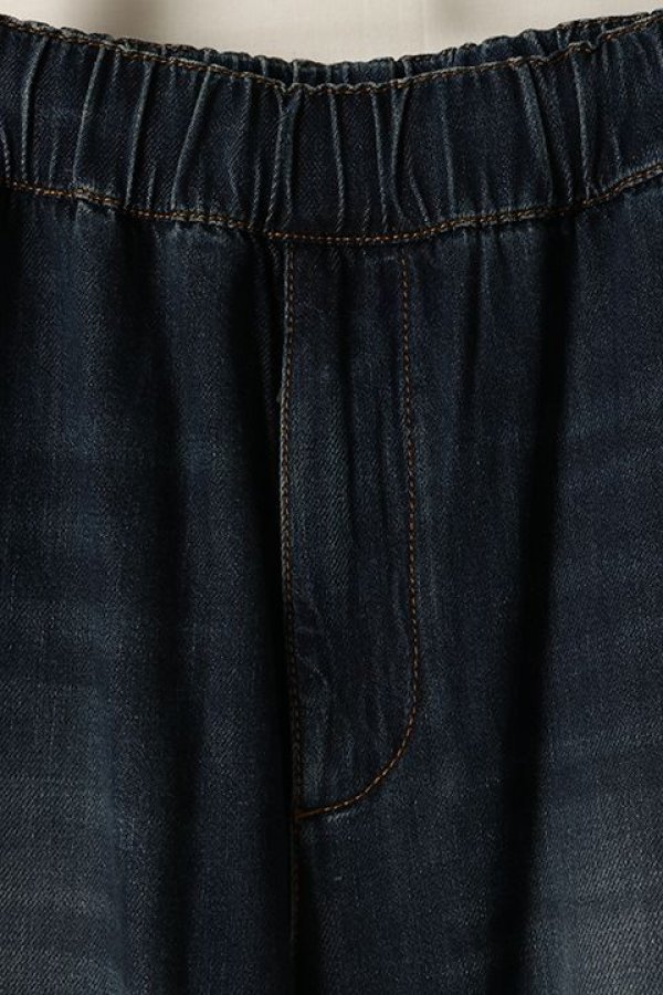 画像2: 【 30%OFF セール169,510円→118,657円】 Valentino ヴァレンティノ ウエストゴム ワイド ジーンズ{-BDS} (2)