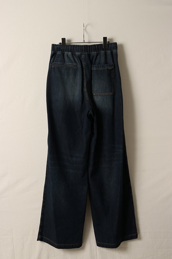 画像5: 【 30%OFF セール169,510円→118,657円】 Valentino ヴァレンティノ ウエストゴム ワイド ジーンズ{-BDS} (5)