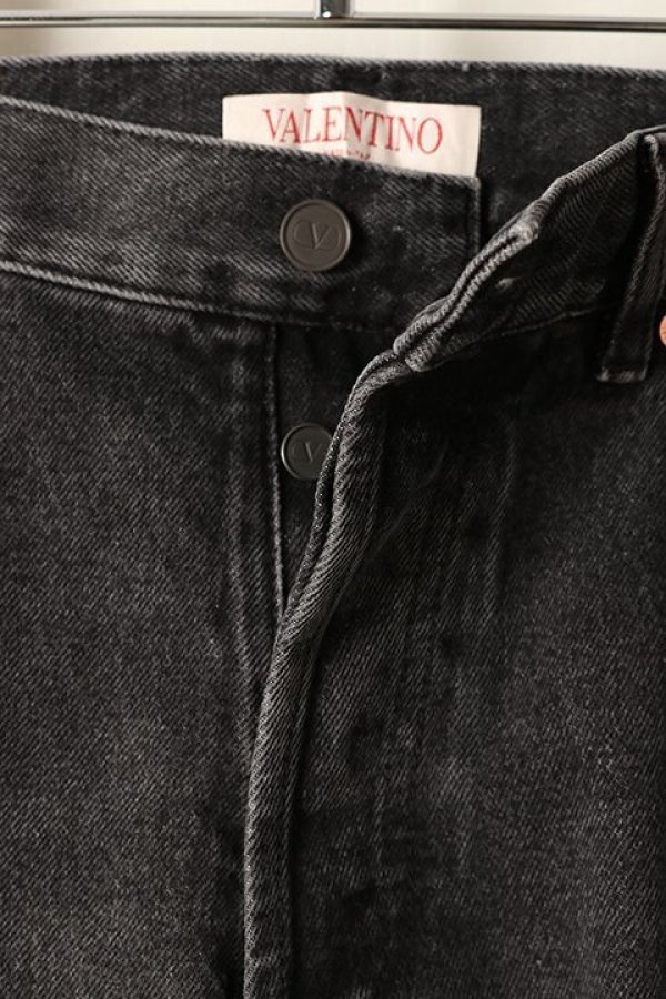 画像3: 【 30%OFF セール203,500円→142,450円】 Valentino ヴァレンティノ ワイド ジーンズ{-BDS} (3)
