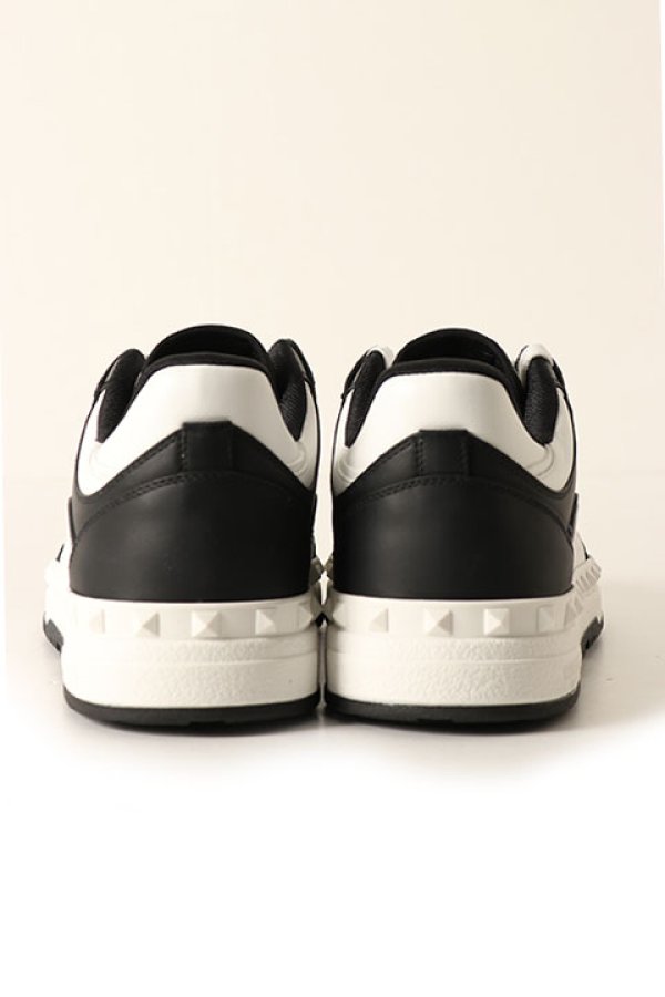 画像3: 【 30%OFF セール132,000円→92,400円】 Valentino ヴァレンティノ フリードット カーフスキン ロートップスニーカー{-BDS} (3)