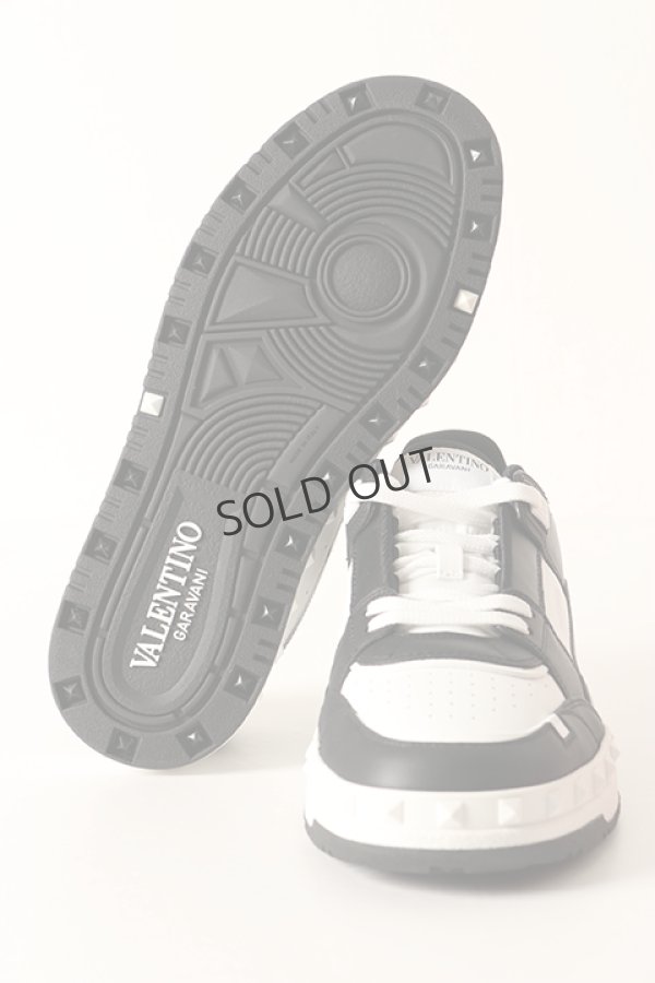 画像5: Valentino ヴァレンティノ フリードット カーフスキン ロートップスニーカー{-BDS} (5)