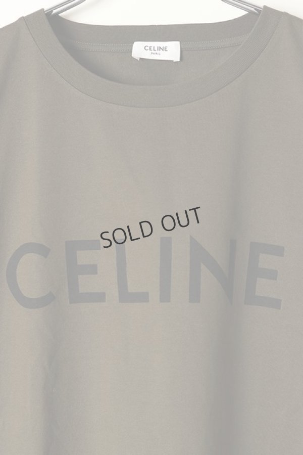 画像2: {SOLD}CELINE セリーヌ ルーズ Tシャツ{501F2X681-02DB-BBS} (2)