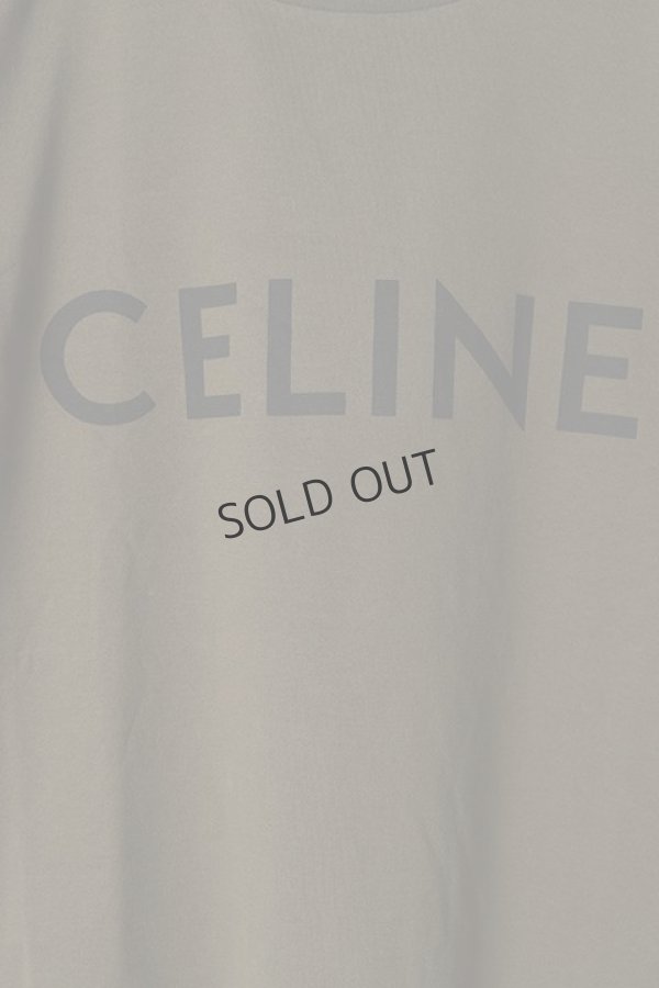 画像4: {SOLD}CELINE セリーヌ ルーズ Tシャツ{501F2X681-02DB-BBS} (4)