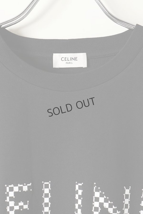画像2: {SOLD}CELINE セリーヌ Studs Tshirts{-BAS} (2)
