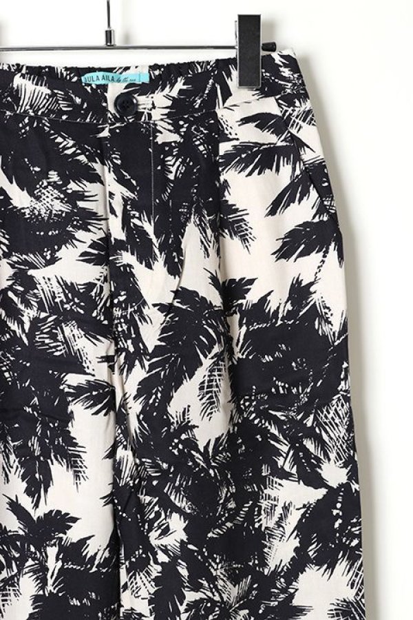 画像2: AULA AILA by the sea アウラアイラ バイザシー PARM TREE PRINT LONG PANTS{-AES} (2)
