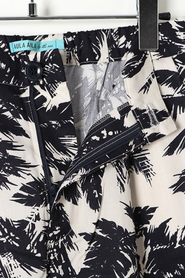 画像4: AULA AILA by the sea アウラアイラ バイザシー PARM TREE PRINT LONG PANTS{-AES} (4)