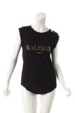 画像1: {SOLD}BALMAIN バルマン BFR C&S PRINTED LOGO TEE{518599326I-5100-AES} (1)