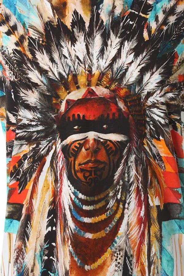 画像5: 【 30%OFF セール63,800円→44,660円】 BALMAIN バルマン BHR T-SHIRT PRINTED INDIEN{-AES} (5)