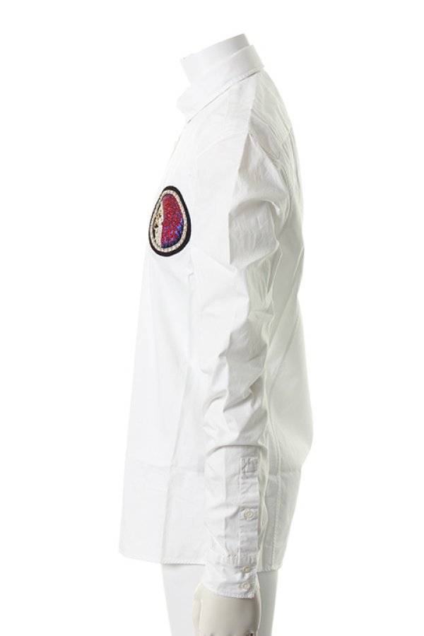 画像3: 【 30%OFF セール147,400円→103,180円】 BALMAIN バルマン BHR SHIRTS MANCHES COUDEES{51T120C320B-100-AES} (3)