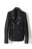 画像1: 【 30%OFF セール286,000円→200,200円】 BALMAIN バルマン BHR BLOUSON BIKER{51T245C710W-176-AES} (1)