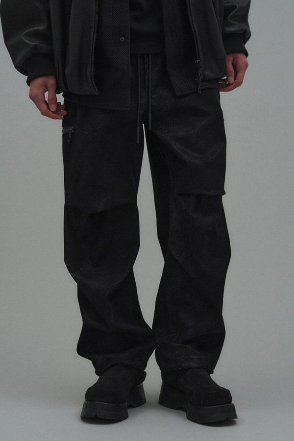 画像4: onegravity ワングラビティ フロッキー ニータックオーバーパンツ{52-234-07-090008-BEA} (4)