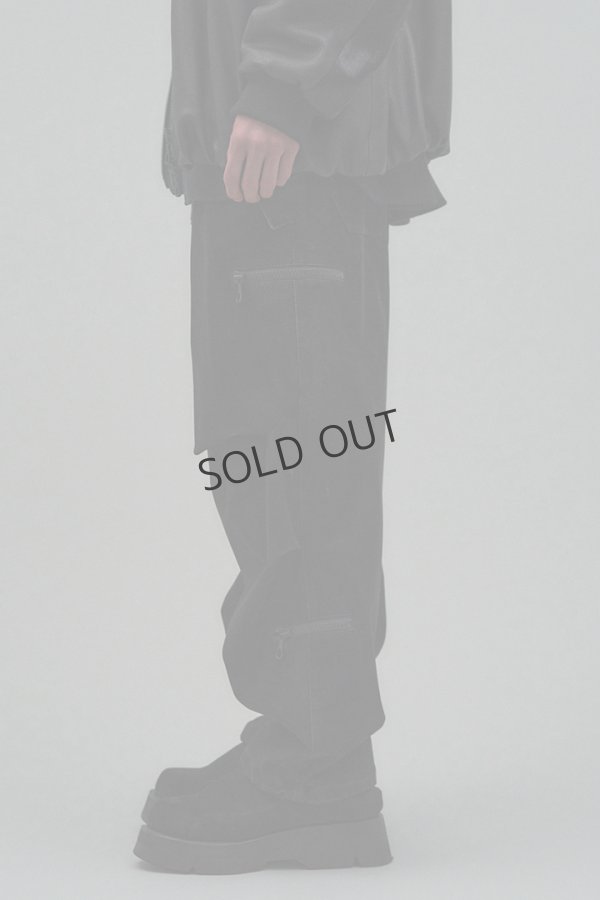 画像5: {SOLD}onegravity ワングラビティ フロッキー ニータックオーバーパンツ{52-234-07-090008-BEA} (5)