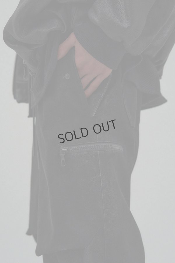 画像6: {SOLD}onegravity ワングラビティ フロッキー ニータックオーバーパンツ{52-234-07-090008-BEA} (6)