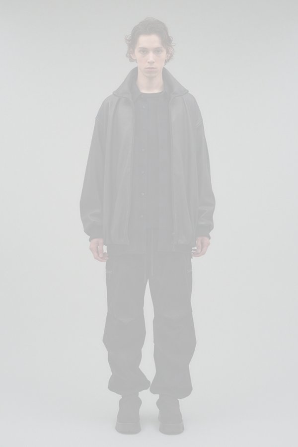 画像7:  {SOLD} onegravity ワングラビティ フロッキー ニータックオーバーパンツ{52-234-07-090008-419BLK-BEA} (7)