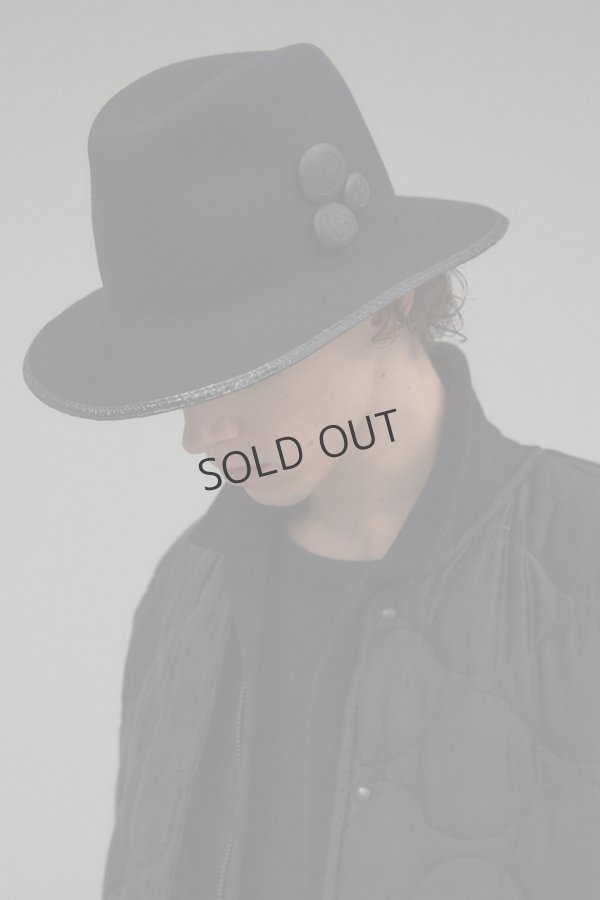 画像3: {SOLD}onegravity ワングラビティ フェルトハット＜onegravity×KIJIMA TAKAYUKI＞{52-234-26-080020-BEA} (3)