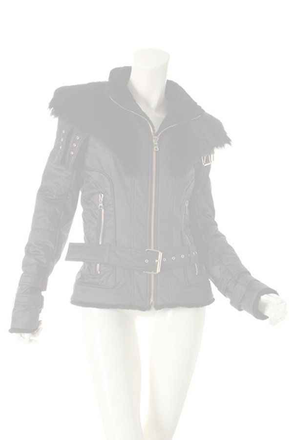 画像1:   BALMAIN バルマン BF1 BLOUSON FUR{522750237N-0100-AEA} (1)