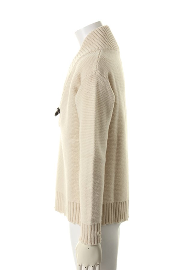 画像3: 【 50%OFF セール50,600円→25,300円】 BARK バーク VIRGIN WOOL SHAWL COLLAR JUMPER{474-13730001-110-AEA} (3)