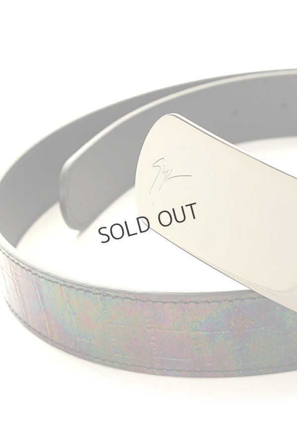 画像2: {SOLD}GIUSEPPE ZANOTTI ジュゼッペザノッティ GZA OTHER BELT{-AEA} (2)