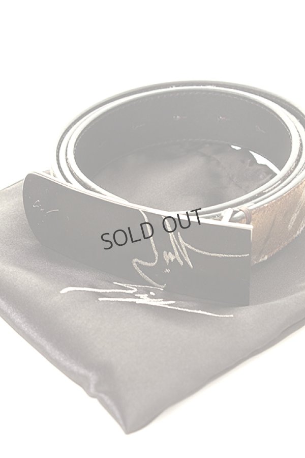 画像5: {SOLD}GIUSEPPE ZANOTTI ジュゼッペザノッティ GZA OTHER BELT{-AEA} (5)