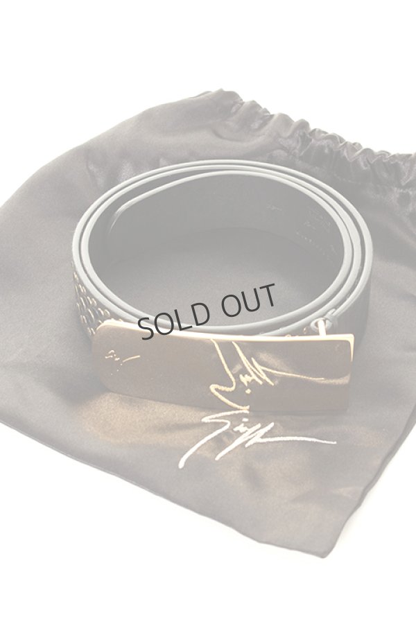 画像5: {SOLD}GIUSEPPE ZANOTTI ジュゼッペザノッティ GZA OTHER BELT{-AEA} (5)