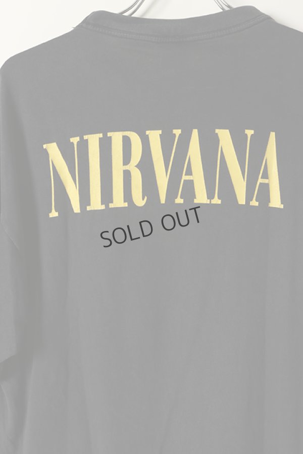 画像5: {SOLD}Vintage NIRVANA EURO BOOTLEG SMILE TEE{-BAA} (5)
