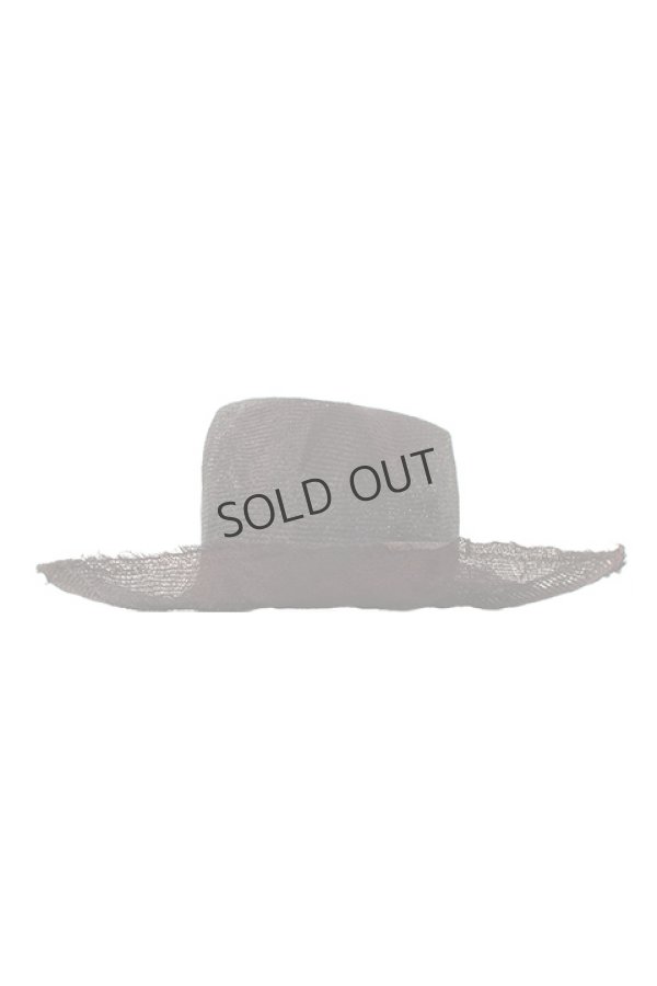 画像2: {SOLD}REINHARD PLANK レナードプランク COMME/STRAW HAT{61-02-961031-965-AFS} (2)