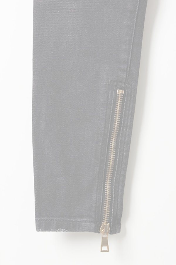 画像4:   BALMAIN バルマン BF1 DENIM BIKER BLACK{610556265N-4800-AHA} (4)