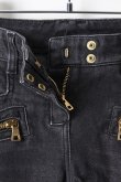 画像5: {SOLD}BALMAIN バルマン BF1 DENIM BIKER BLACK{610556265N-4800-AHA} (5)